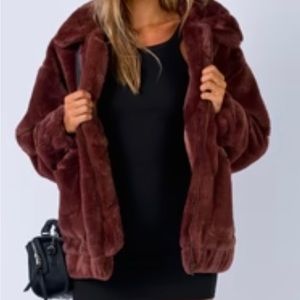 Princess Polly Ronan Jacket Brown (sold out)